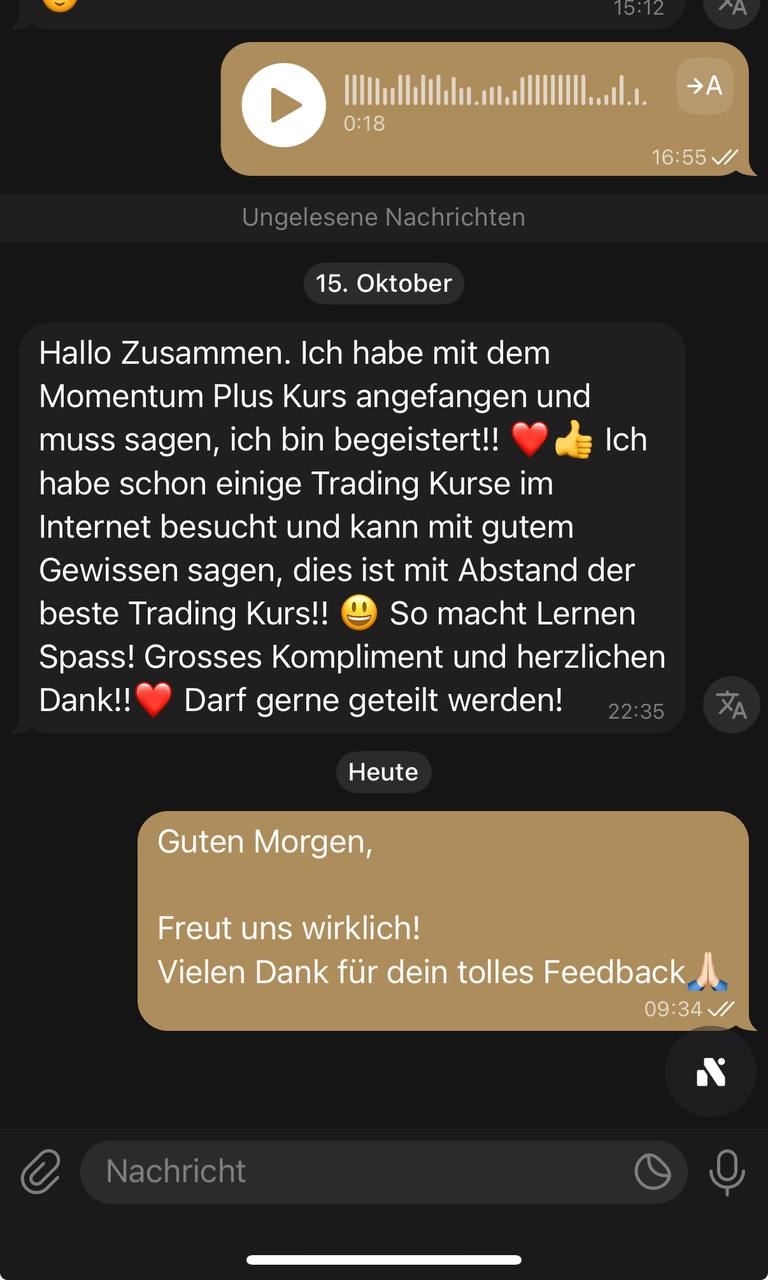 Community Feedback Bester Kurs